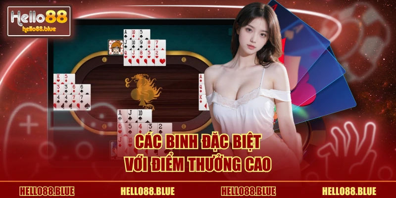 Các binh đặc biệt với điểm thưởng cao